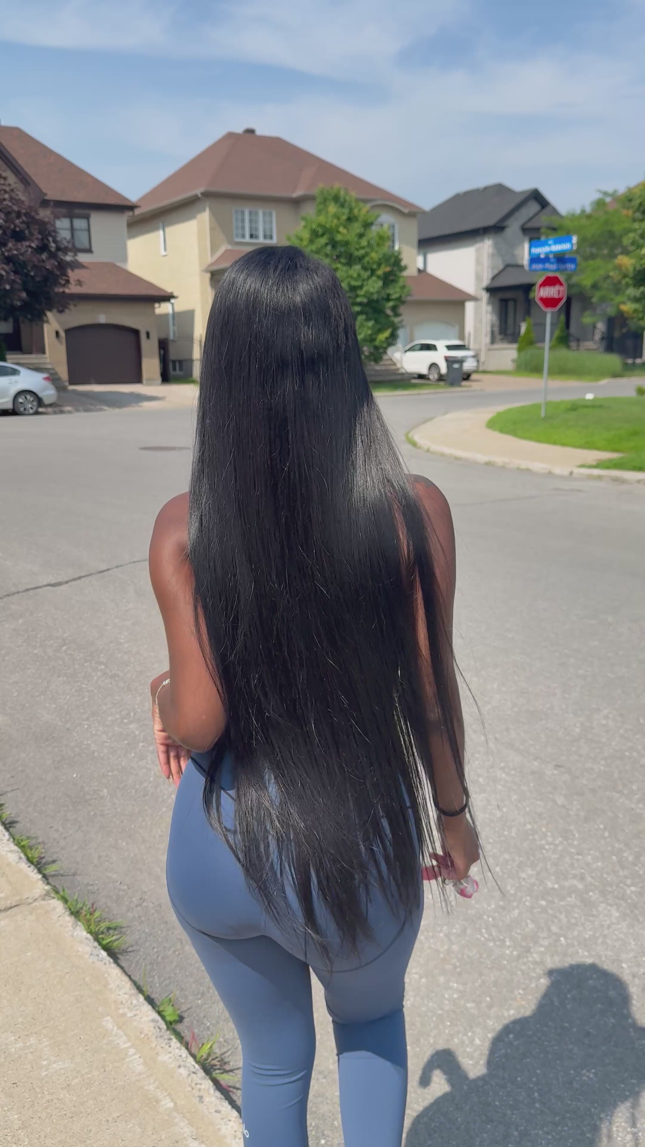 Raw Natural Straight Double Drawn