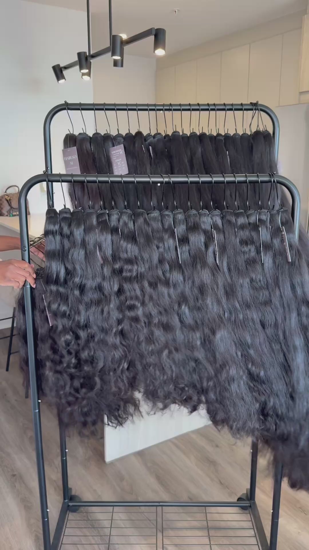 Raw Natural Straight Double Drawn